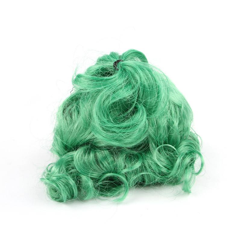Unique Green Princess Pet Wig Quirky Hair Accessory For Cats And Dogs Great For Photos