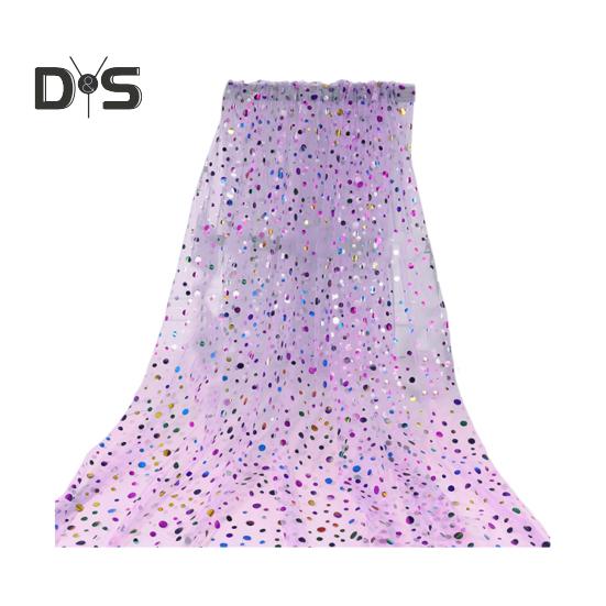 150CM Colorful Dot Tulle Table Runner French Sheer Round Dot Mesh Long Rectangle Wedding Bridal Shower Party Dining Table Cover Kitchen Supplies