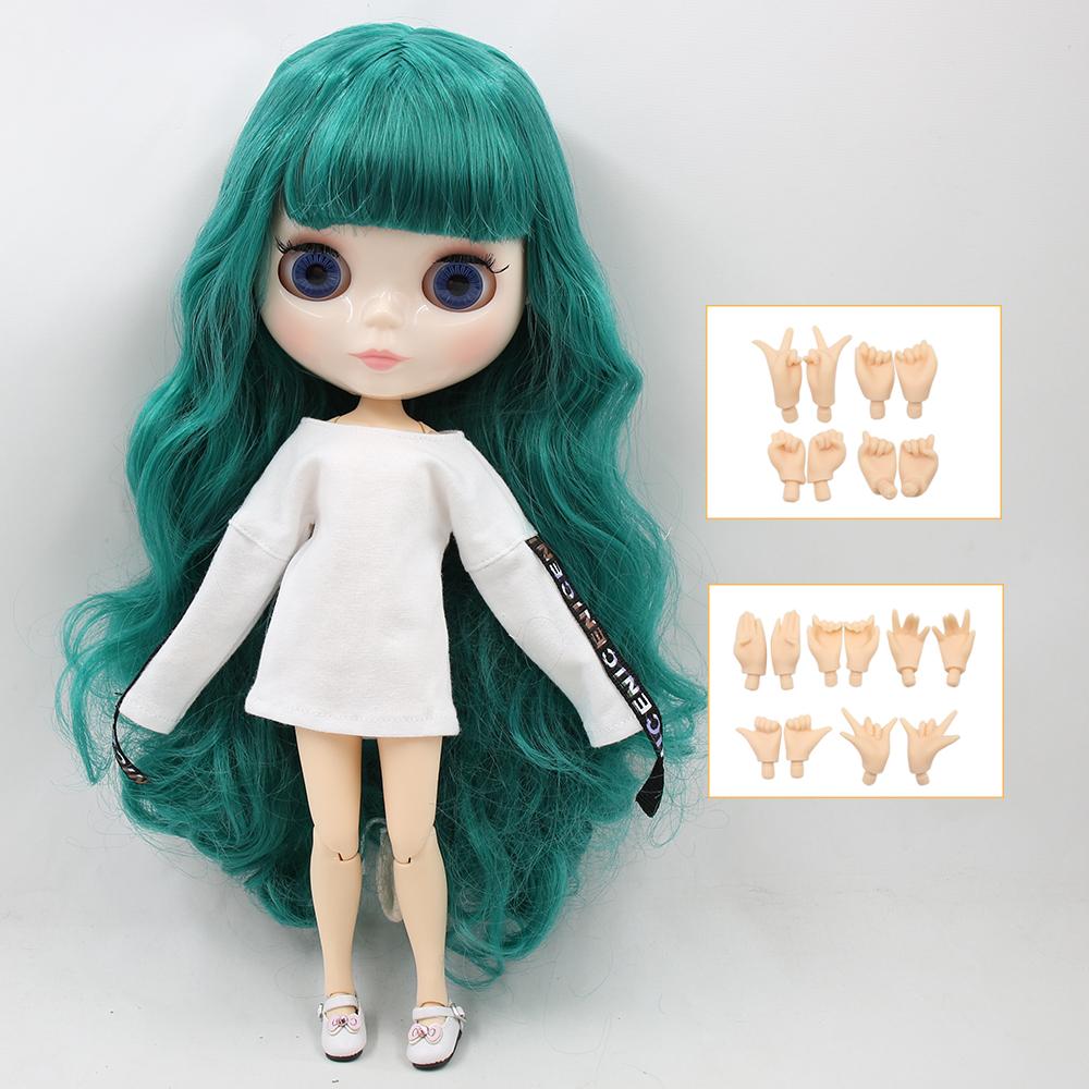 

Лялька ICY DBS Blyth Шарнірне тіло 30 см BJD Одяг Взуття Набір рук Модні ляльки подарунок для дівчинки full set with hands чорний