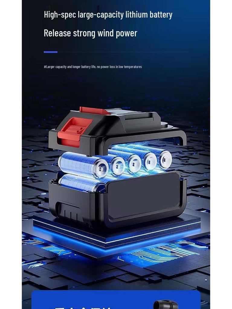 Customized Storm Fan: Multifunctional Lithium Battery Hair Dryer & Dust Blower