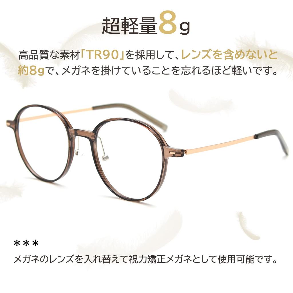 Blaulichtfilter Datum Blaulichtfilter Nicht Ultra Datum Rund PC Kleines Gesicht [Dollger] Brille, Brille, Brille, Rezeptpflichtig, 8g, Leichtgewicht,