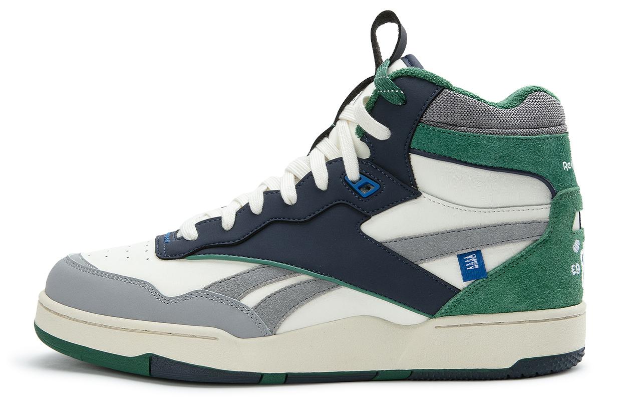Nautica x Reebok BB 4000 II MID Fashionable And Versatile Comfortable Mid top Vintage Basketball Shoes Unisex 100245907 40