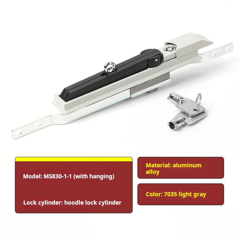 1PCS MS830 Cabinet Door Lock Weitu Cabinet Tian Di Connecting Rod Lock Electrical Box Switch Cabinet Lock Hardware Accessories TYPE-O