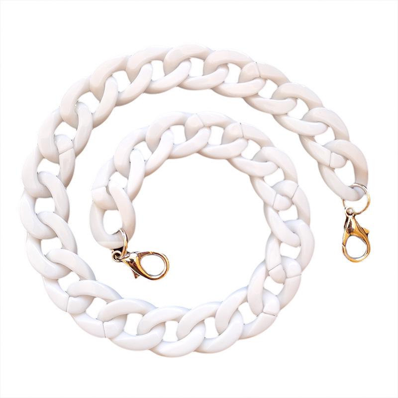 Acrylic Resin Chain Strap for Vintage Shoulder Handbags
