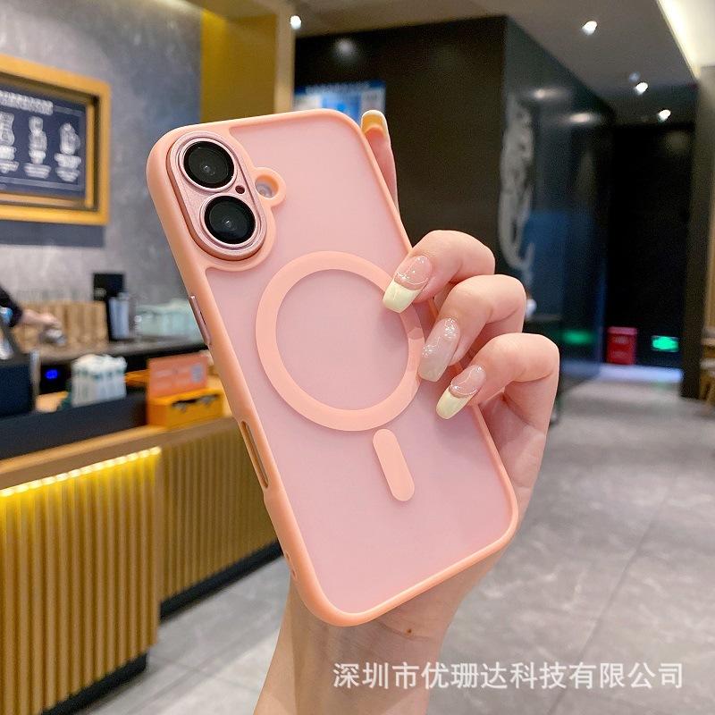 Applicable to iPhone11 mobile phone case matte magnetic suction Apple 11 skin feeling 11 with lens film all-inclusive anti-drop protective cover
