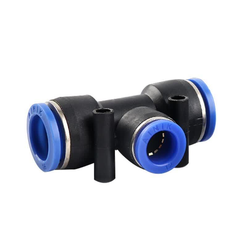 ELECALL PEG Series T-Type Pneumatic Reducing Connector CN plug (adapter included)