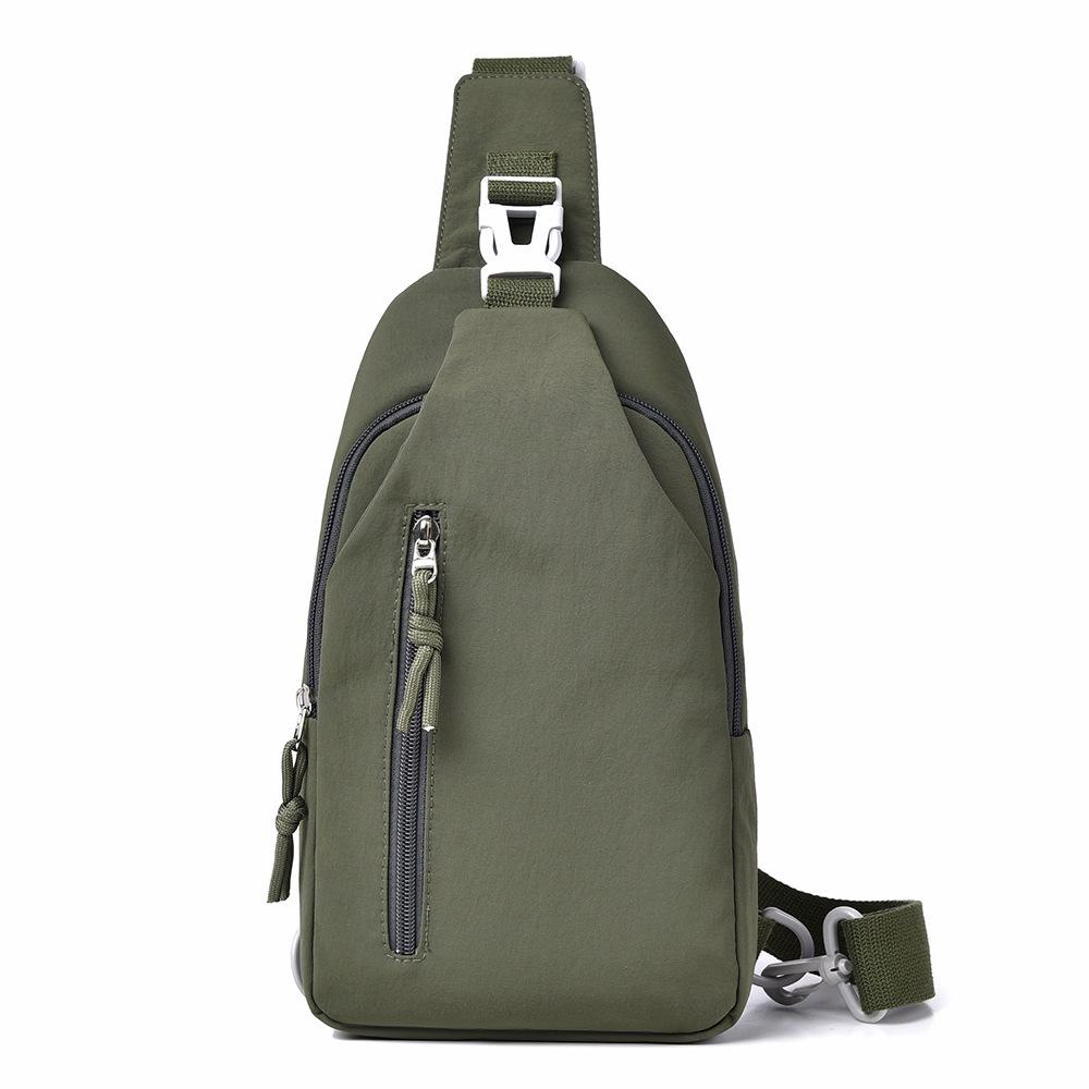 Korean version of casual fashion breast bag large capacity outdoor sports messenger bag versatile trend commuter shoulder bag