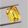 40 Ct Natural Emerald Cut Yellow Sapphire Certified AAA Loose Gemstone With Gift