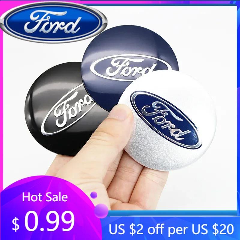 Nová 2026 Samolepka na auto Ford 2025 Horké 4ks 56/60/65mm Dekorativní doplňky exteriéru auta Samolepky na středové krytky kol Příslušenství