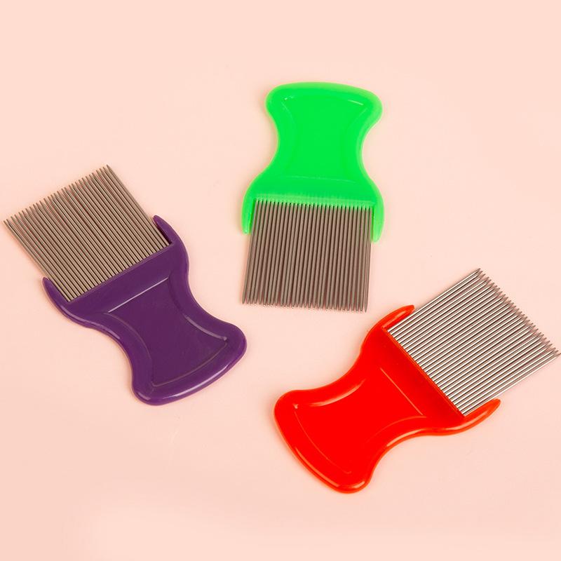 Pet Grooming Tools, Cleaning Flea Combs, Flea Combs with Dense Teeth, Flea and Lice Removal Combs, Pet Grooming