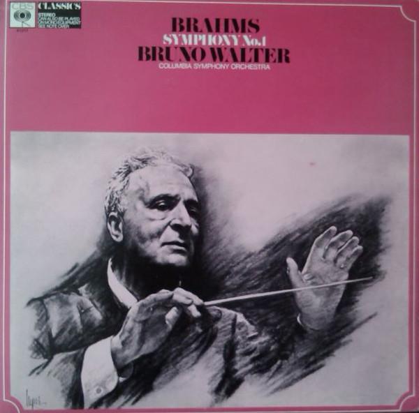 

LP Record JOHANNES BRAHMS COLUMBIA SYMPHONY Symphony Nr. 1 S61217 CBS UK Classical Used