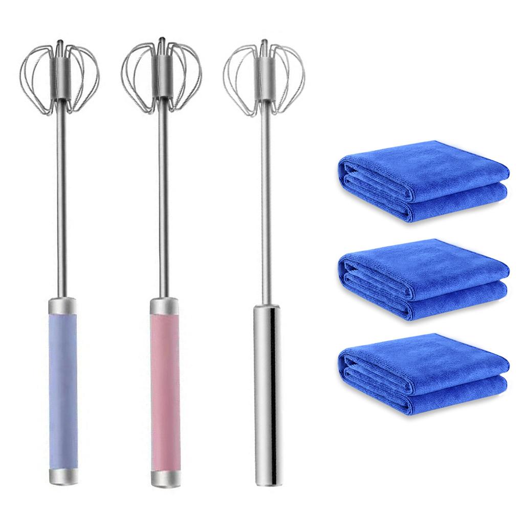 Haushalt Manueller Eierschläger Werkzeug Handtuchset Mehrzweck Langlebig Lebensmittelmixer Küchenzubehör