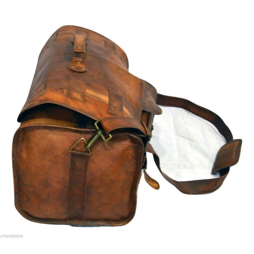 Bolso de viaje para hombre, de cuero, hecho a mano, estilo vintage, para fin de semana, gimnasio, durante la noche