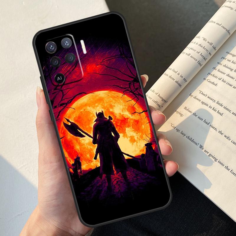 Game Bloodborne Case For Oppo A80 A60 A40 A78 A38 A18 A98 A58 A96 A76 A16 A94 A74 A54 A15 A17 A57 A77 A5 Pro