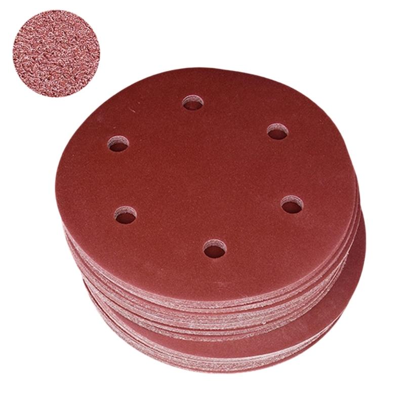 

Profession 50PCS 9 Sandpaper Discs for Power Drywall Sanders Abrasive Pads for Drywall Wood Furniture Projects Sanding