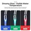 3 Color Light Change LED Faucet Aerator Water Saving Tap Nozzle for Kitchen Bathroom Sink Stream Glow Spray Head Attachment