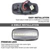 2pieces Led Dynamic Side Marker Turn Signal Light For Nissan AE50 Ambulance AWC34 STAGEA FGY33 CIMA P11 P11E R11 Presea