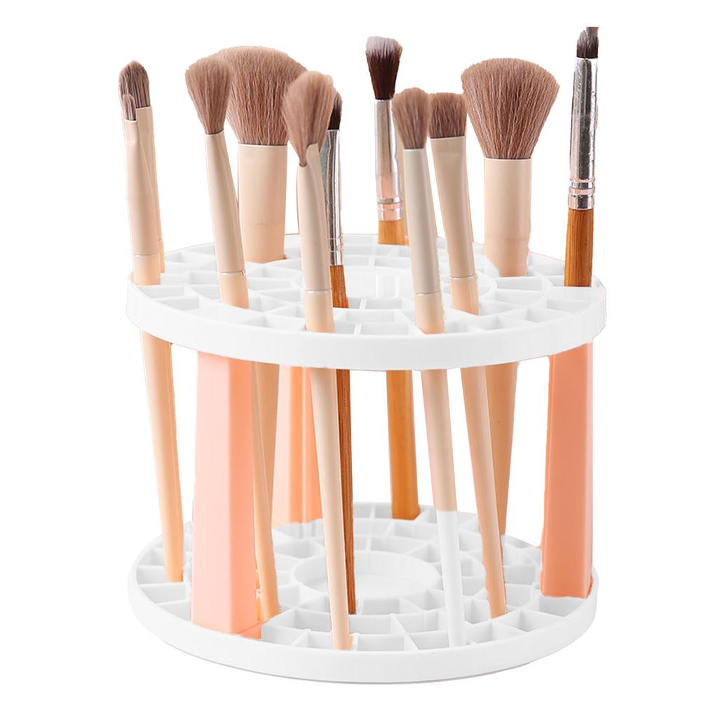 Make-up Pinselständer Rack Rund Pinsel Lufttrocknungsständer Kunststoff Pinsel Trockner Halter Display Multifunktionales Stiftdisplay