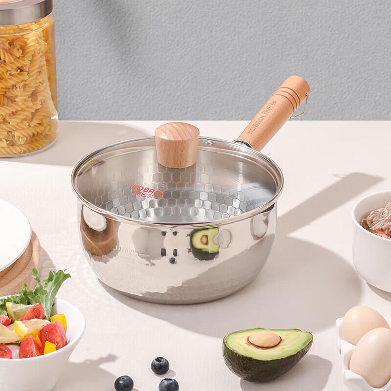 KOBACH 304 Stainless Steel Yukihira Saucepan