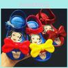 Sandálias Encantadoras Mini Melissa Branca de Neve Para Meninas Com Adorável Padrão de Desenho Animado