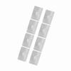 8Pcs Car Wind Rain Deflector Channel Stainless Steel Fixing Retaining Clips Fit for HEKO G3