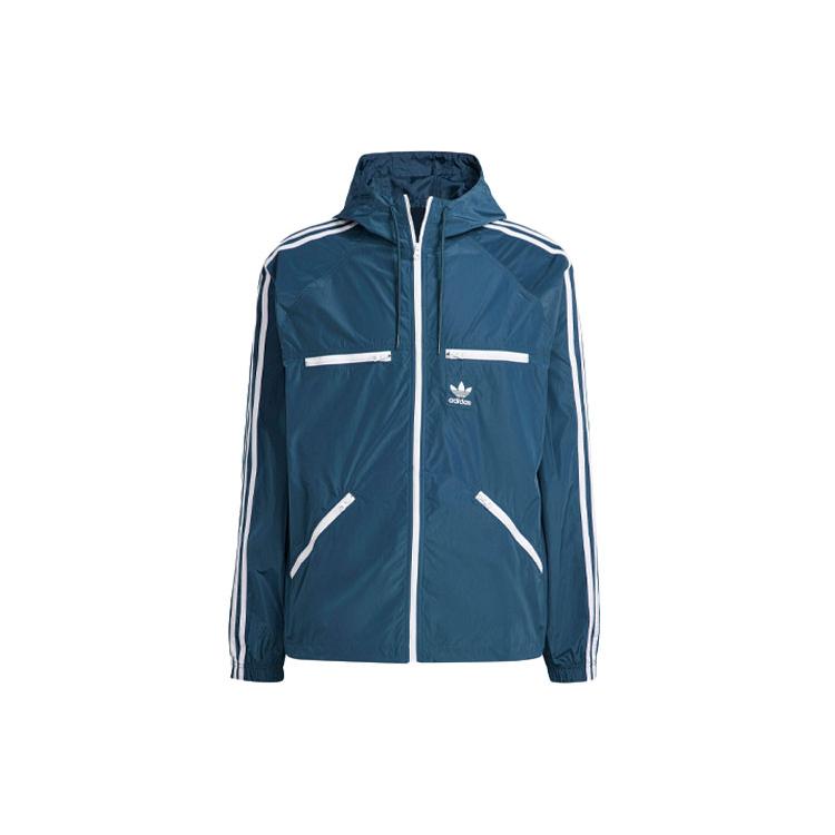 Adidas Originals Three Stripes Jacket Men's Blue IL8263