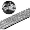 1Piece Rhinestone Dog Collar, Cute Dazzling Sparkling Soft Suede Leather Dog Cat Rhinestone Collar Crystal Diamond Pet Dog Puppy Collar