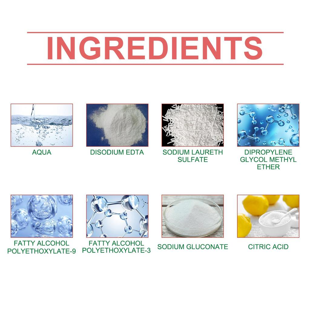 120ml Automotive Multi-Purpose Cleaner Fabric Seat Steering Wheel Wheel Interior and Exterior Stain Cleaner