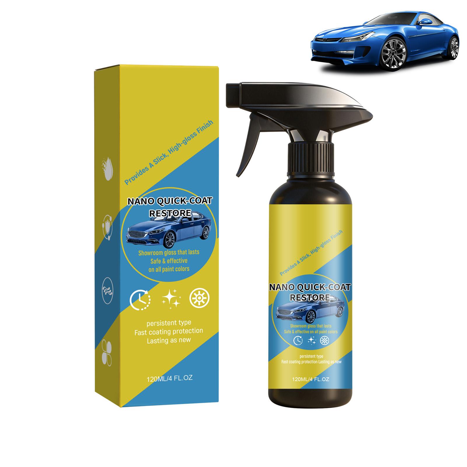 Nano Coating Spray Car Paint Polish Gloss Enhancer Scratch Repair Protective Coating for Automotive Detailing Car Maintenance