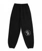 D.XO.H Circle Stack Logo Long Wide Pants [Black]