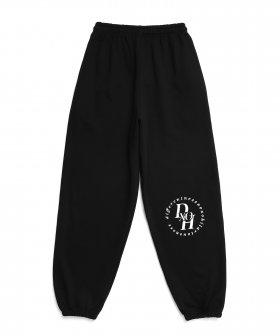 D.XO.H Circle Stack Logo Long Wide Pants [Black]