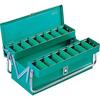 Ringstar Box Pipe Handle Steel Green X W200 X 2-tier RSD-411 [L410 H180mm]