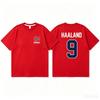 2026 New Erling Haaland Norway No.9 Double‑Sided Print Unisex T‑Shirt, National Team Flag Football Fan Casual Summer Top