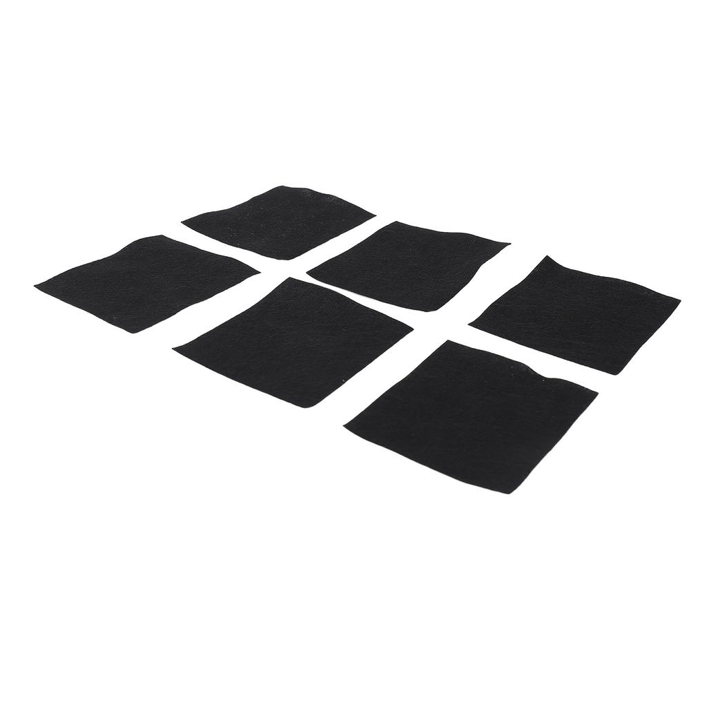 1200Pcs Face Cotton Pads Disposable Facial Makeup Cosmetic Tool for Home Travel Black 5x6cm