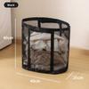 Nylon Foldable Laundry Basket With Foldable And Mesh Design For Home Organizing And Storage