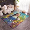 Looney Bulldog Fiery Attitude Personalized Text Carpet Perfect for Entryway Foyer Bedrooms Outdoor Anti-slip Rug Anime Office Decor Spiritual Gift