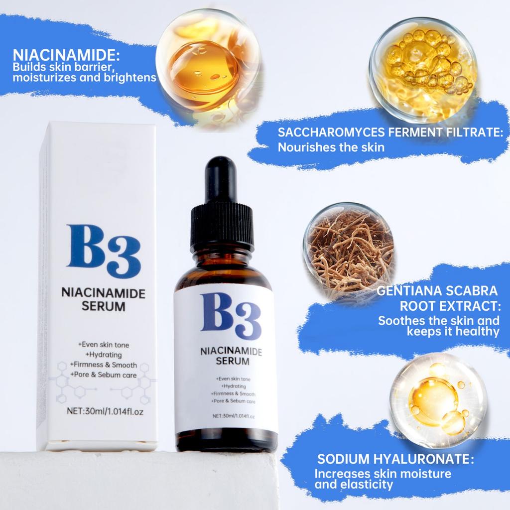 Skin Care Beauty Face Niacinamide Hyaluronic Retinol Hydrating 30ml