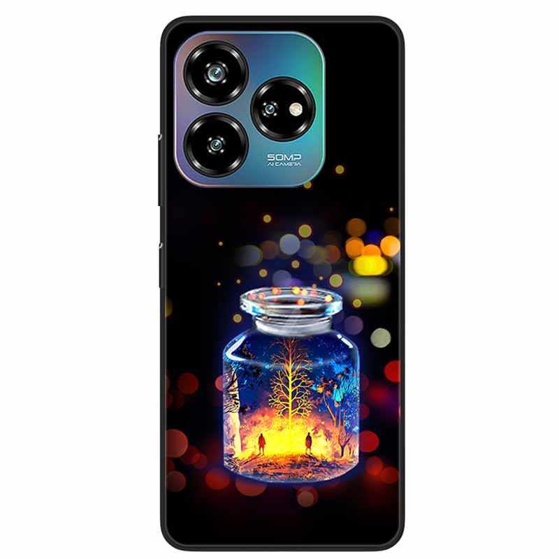 For ZTE Blade V60 Design 4G Case Soft TPU Silicone Back Cover for ZTE Blade V60 Vita / Nubia V60 Design Phone Cases Black Shells