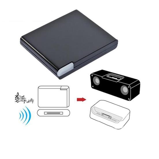 Adaptateur récepteur de musique Bluetooth A2DP pour haut-parleur de station d'accueil iPhone 30 broches