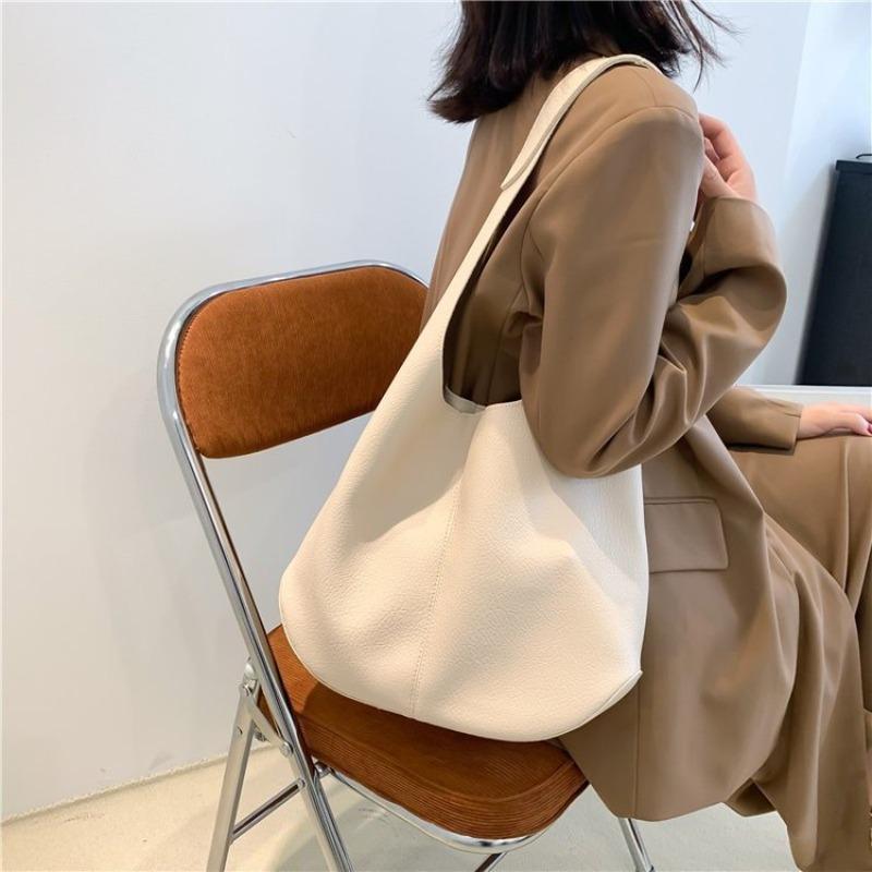 Vintage Tote Bag for Women Shoulder Bags Large Capacity Shopping Bags Fashiable Versatile Designer Bag Class Bags for Girl Sac