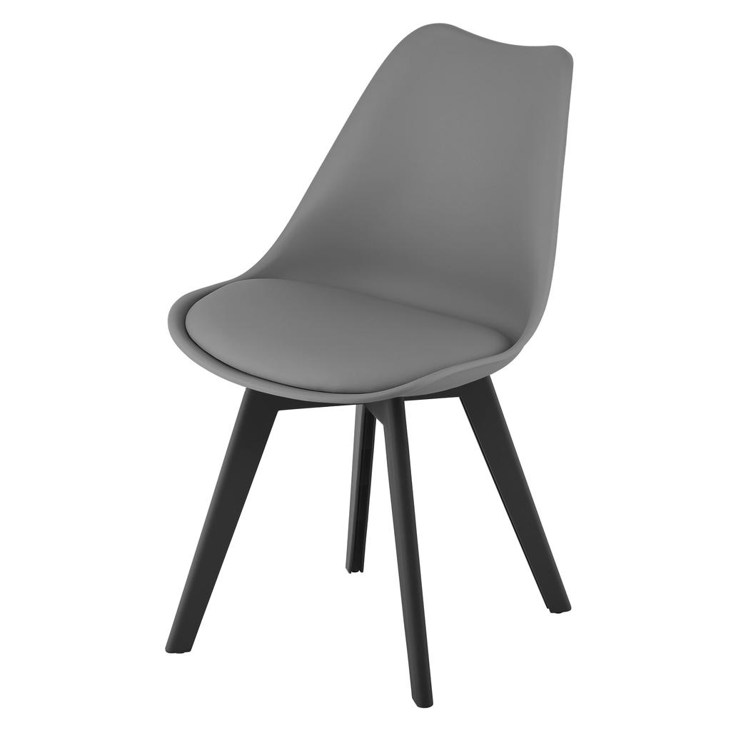 MARK chair - graphite / black legs x 2