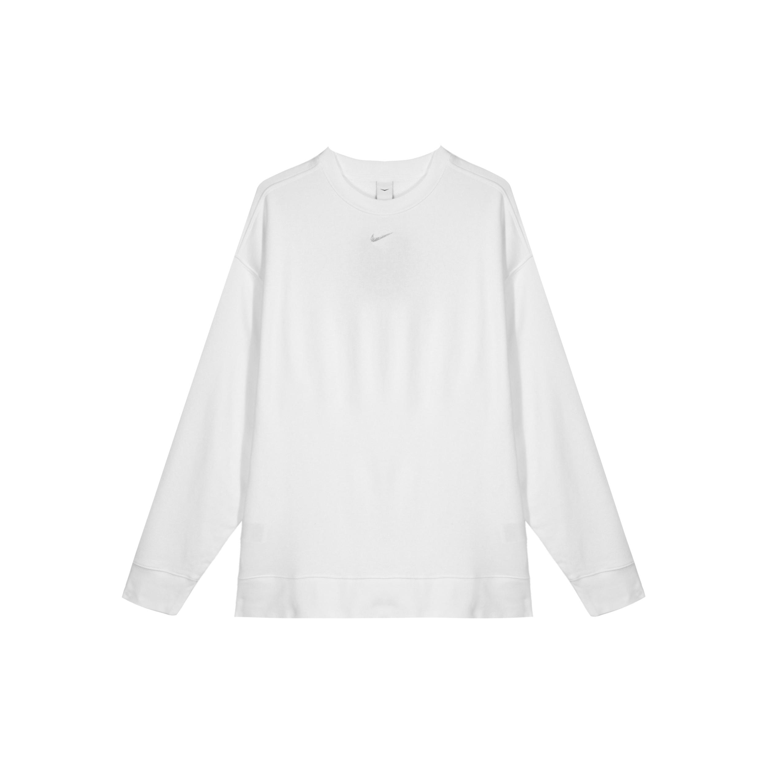 (WMNS) Nike Dri-FIT Training Sports Quick Dry Round Neck Pullover Hoodie White Women s DD5468-100 XL