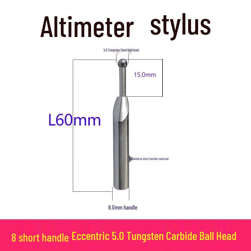 

TESA Eccentric Tungsten Steel Ball Head Probe