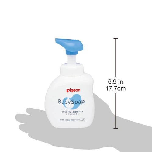 Pigeon Full Body Foaming Soap Bottle 500ml (0 months~) (Baby Soap)