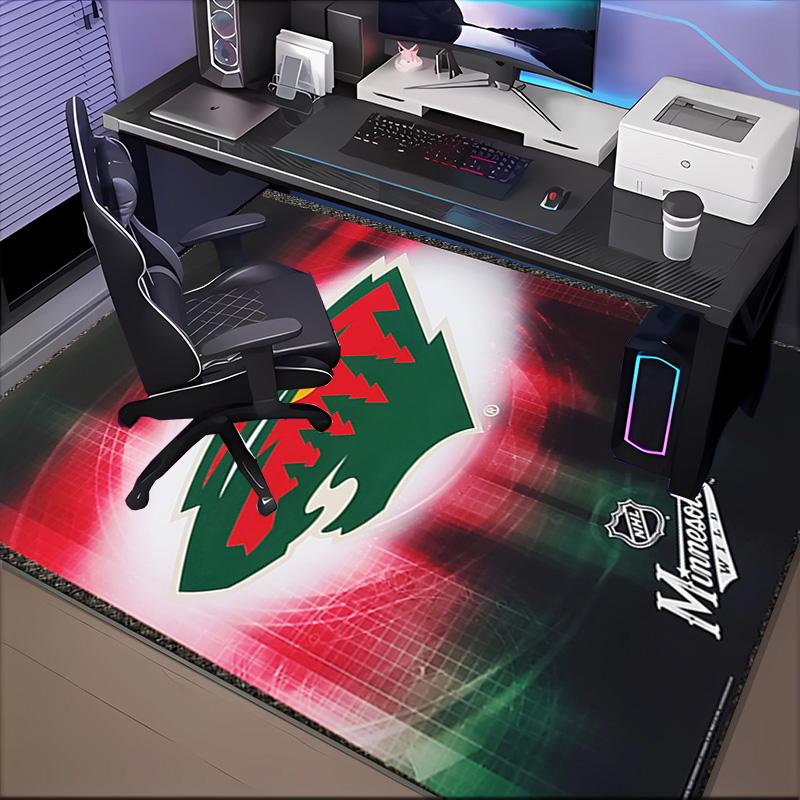 Winnipeg Hockey Team Floor Mat for Living Room, Game Rooms, Office, Bedroom, Office Floor Mat Playful Design, Christmas Fan Gifts