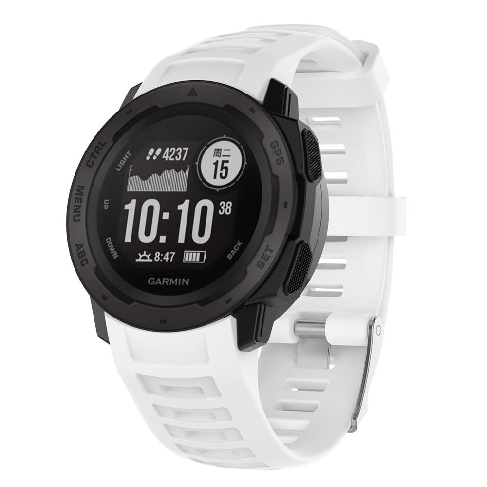 Sport Soft Silicone Strap WatchBand For Garmin Instinct Replacement Wearable Wristband Strap Smart Watch Accessories