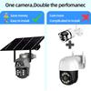 8MP 4K Dual Lens Solar 4G Outdoor Camera with PIR Night Vision