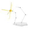VICASKY Plastic Model Transparent Figure Stage Display Single Action Figure Exhibition Stand Stand, Base, Stand, Item, Effect,