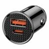 Car Charger Baseus Circular Pd Qc4.0+ 5A 30W (Black)