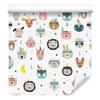 Animals Dogs and Stars Wallpaper for Living Room and Bedroom 50x1000